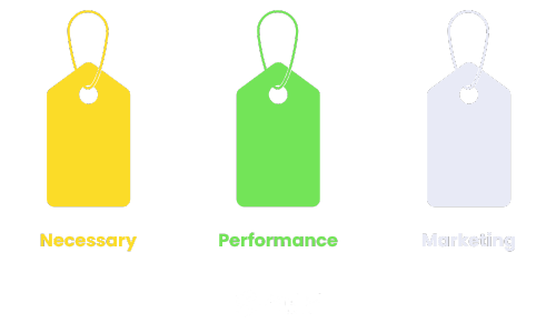 Tag categorization broken down by Necessary, Performance, and Marketing - illustration by Sentinel Insights